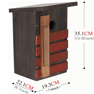 صناديق تعشيش طيور للبيع بالجملة مجموعة تجميع ذاتية الصنع منزل طائر أزرق للاستخدام الخارجي - Product Image 2