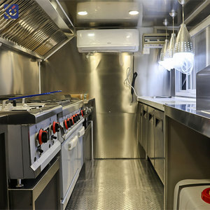 CAMPTRL Chariot à café personnalisé, camion de restauration, camionnette à snacks, pizza, <span class=keywords><strong>tacos</strong></span>, barbecue, glaces, camion de restauration mobile, remorques alimentaires entièrement équipées - Product Image 3