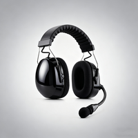 Robustes Zweiwege-Funkgerät-Headset mit Nackenbügel-Design, 3,5-mm-Schnittstelle für Alle Funkgeräte, 2-Pin NC Boom-Mikrofon, Inline-PTT, ENC, Individuelles Logo