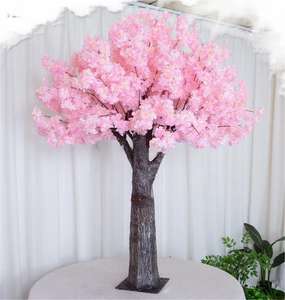 Grand arbre de mariage rose Arbre <span class=keywords><strong>Cerisier</strong></span> artificiel 4m blanc Grand arbre à fleurs de <span class=keywords><strong>cerisier</strong></span> Sakura Arbre à fleurs de <span class=keywords><strong>cerisier</strong></span> artificiel - Product Image 2