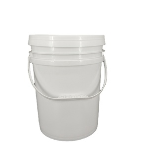 popular Factory Free Sample High Quality Custom Logo Printed plastic bucket Customized plastic pail for chemical
