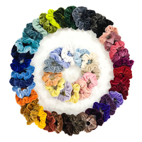 SongMay-scrunchies elásticos de terciopelo, accesorios para el cabello, banda para el pelo a granel, moda de Otoño/Invierno