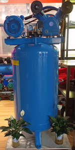 เครื่องอัดอากาศแบบลูกสูบแนวตั้งอุตสาหกรรมแบบพกพา ขนาด 11.8cfm 4 แรงม้า 3 กิโลวัตต์ 270 ลิตร 336 ลิตร/นาที ระบายความร้อนด้วยอากาศ ขับเคลื่อนด้วยสายพาน แบบกำหนดเองได้ - Product Image 6