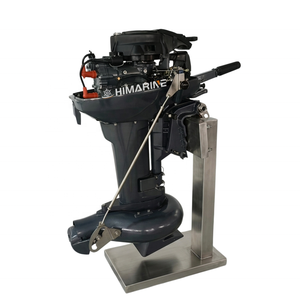 Moteur hors-bord à jet d'eau 2 temps 15 CV, pompe à jet d'eau, moteur de bateau marin, compatible avec la taille de montage pour bateau de pêche gonflable - Product Image 3