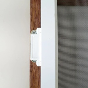 Pantalla de puerta y ventana <span class=keywords><strong>Perfil</strong></span> de aluminio Pantalla antimosquitos Puerta Red de fibra de vidrio Marco fijo Puerta de <span class=keywords><strong>mosquitera</strong></span> de insectos - Product Image 2