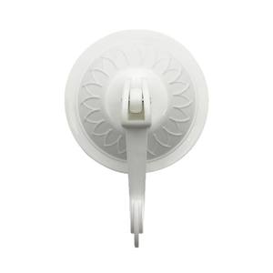 Strong Vacuum <b>Suction</b> Cup <b>Hook</b> Round Wall Mounted For <b>Bathroom</b> Kitchen Minimalist Design PP Material - Product Image 4