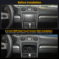 Pantalla Táctil Android de 8.4 Pulgadas 2012-2015 para Boxster 911 718, GPS Inalámbrico, CarPlay, DSP, Navegación, Estilo OEM, Soporte para Tablero de Auto