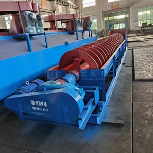 Tuyệt vời máy móc khai thác mỏ Đồng chì-kẽm mangan crôm vonfram Vàng tách máy 1.1KW xoắn ốc phân loại với động cơ - Product Image 5