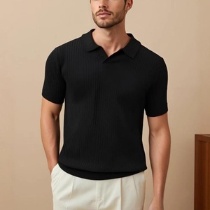 Camiseta Polo Básica de Verano para Hombre, de Punto de Algodón, Color Sólido, para Hombre, Ligera, Elegante, para Golf, Negocios - Product Image 4
