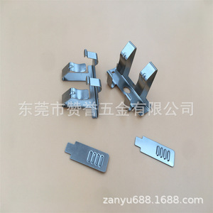 คลิปโลหะแมงกานีส ZY-203 ขนาด 0.6*0.5 มม. ชิ้นส่วนอิเล็กทรอนิกส์แบบชุบ ปรับแต่งได้ ไม่ได้มาตรฐาน - Product Image 2