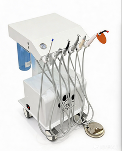 Unidad Dental Veterinaria BL-610F con Compresor de Aire Silencioso sin Aceite, Tanque de Acero Inoxidable de 10L, Unidad de Fotocurado LED Integrada - Product Image 5