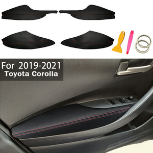 Cubierta de Cuero para Apoyabrazos de Puerta de Toyota Corolla 2019-2024, Cuero Microfibra Auténtico Delantero con Herramientas de Instalación - Product Image 5