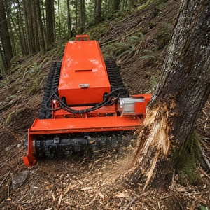 Machine télécommandée 100% électrique, zéro émission, écologique, à batterie, pour terrains accidentés et herbes sauvages - Product Image 2