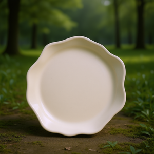 Piatto Piatto Oyster Crema 21 Cm - Product Image 3