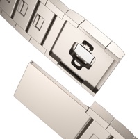 Bracelet de montre intelligente de luxe en acier inoxydable respirant à libération rapide pour Watch Ultra 49 mm