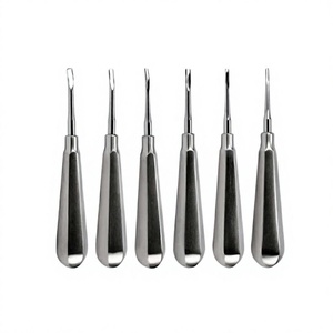 เครื่องมือถอนฟันแบบโค้งเว้าปลายรากฟัน แบร์นาร์ด สเปด ทำจากสแตนเลส - Product Image 3