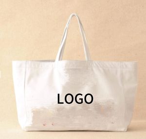 Wholesale Eco Friendly Reusable Groceries Custom Logo Canvas Cotton Extra Large Size Shopping Tote Bags - Product Image 2