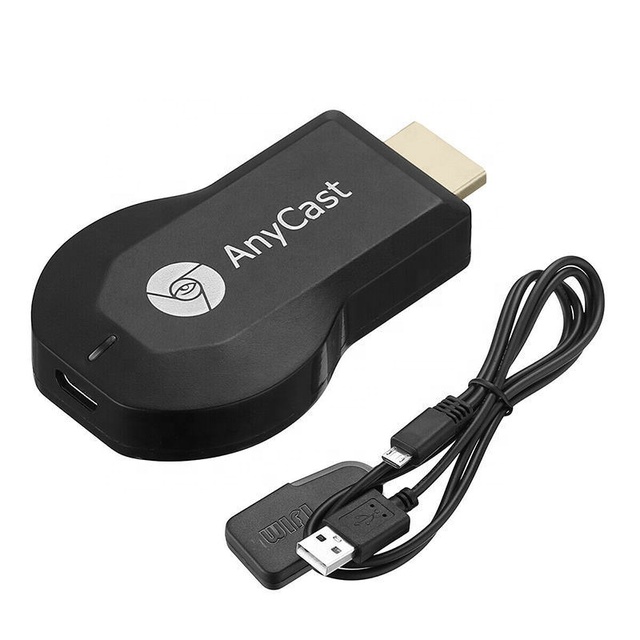 Cantell Wholesales Original Factory Anycast M9 Plus Wireless Media Player 2.4G WiFi Android 13 Dual Core 1080p Display Dongle