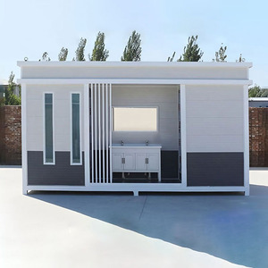 Baños Portátiles Modernos de Acero Personalizables, Diseño Modular, Ecológicos, para Uso en Apartamentos - Product Image 2