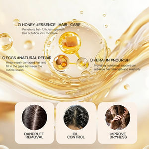 Champú para <span class=keywords><strong>el</strong></span> Cabello <span class=keywords><strong>con</strong></span> Huevo y <span class=keywords><strong>Miel</strong></span> de Marca Privada Nary, Productos para <span class=keywords><strong>el</strong></span> Crecimiento del Cabello, Champú de Nutrición Profunda, Cuidado Capilar Económico para Cabello Seco y Dañado - Product Image 3