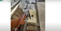 Machine industrielle de plissage rotatif pour aimants de réfrigérateur avec moteur PLC et roulement, garantie 1 an