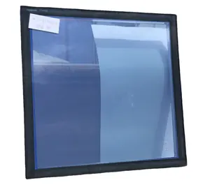 외벽 정면 채광창을 위한 24mm 이중 유리를 끼우는 유리