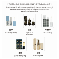 Vente en gros en stock 6ml brillant à lèvres tubes conteneurs bouteilles emballage cosmétique rouge à lèvres liquide personnalisé tubes d'huile pour les lèvres avec logo