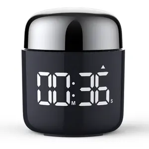 Kitchen Timer Indicator Flicker Digital Magnetic Kitchen Timer Temporizador Gym School Stop Timer With 3 Gear Alarms Mute