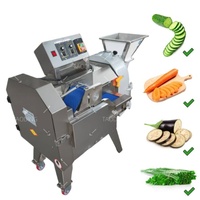 Máquina Cortadora de Verduras Económica, Cortadora Comercial de Cebolla, Cortadora de Verduras en Cubos de Patata, Máquina Rebanadora Automática de Repollo