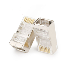 Precio de fábrica 50U Cat5E Cat6 macho Cat5 montaje en Panel <span class=keywords><strong>Rj45</strong></span> conector 100 piezas de bolsa - Product Image 4