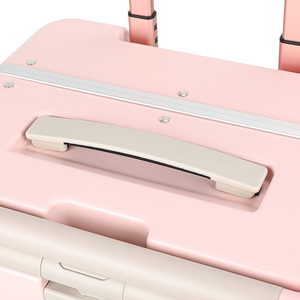 New Small Luxury Durable <strong>Toddler</strong> <strong>Suitcase</strong> with Seat Unisex Organizer Sets Material Luggage Trunk PC Babycare Luggage - Product Image 2