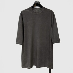 La nuova t-shirt a maniche corte per l'industria pesante lavata estate vecchio stile artigianale è la stessa per uomini e donne - Product Image 1