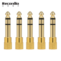 Adaptateur audio stéréo pour casque GAZ-MC01, prise mâle 6,5 mm vers prise femelle 3,5 mm