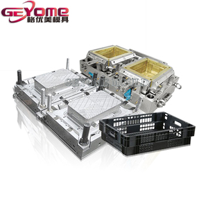 Özelleştirilmiş plastik enjeksiyon endüstriyel bira içecek şişesi istiflenebilir saklama kutusu ekmek sandık kalıp tedarikçisi - Product Image 4