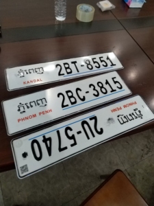 Multi color making embossed <strong>number</strong> thermal printer unique vehicle plate <strong>number</strong> car licence plate stamping <strong>machine</strong> - Product Image 4