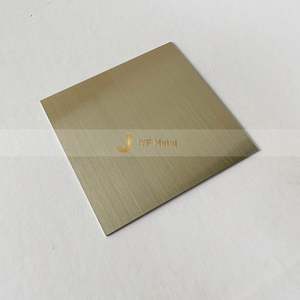 Panel Decorativo de Acero Inoxidable Antihuellas EX455, Diseño Interior para Hoteles, Lámina SUS Cepillada 201 304 para Paredes de Ascensores - Product Image 5