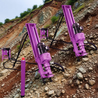 Foreuse portative extrayant la petite plate-forme de forage pneumatique de forage hydraulique de DTH