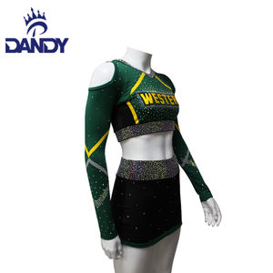 Uniformes Elite Cheerleading Diseño a medida para escuadrones <span class=keywords><strong>de</strong></span> nivel <span class=keywords><strong>de</strong></span> campeonato - Product Image 4