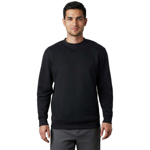 Sweat-shirt personnalisé pour homme 2025, 100 % coton, respirant, thermique, vêtements d'hiver, broderie, sweats à capuche unis, vente en gros - Product Image 1