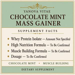 Proteína de Suero de Leche Aislada en Polvo con Sabor a Chocolate y Menta, Alta en Nutrientes, para Aumentar Masa Muscular, Suplemento Deportivo para Gimnasio, Venta al Por Mayor - Product Image 3