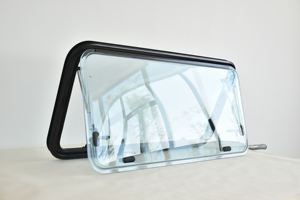 Shangqiu Jishun pièces automobiles alliage d'aluminium verre acrylique RV fenêtres caravane fenêtre de poussée - Product Image 2