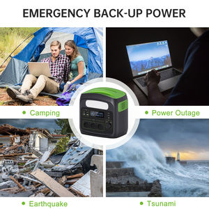 Station d'alimentation portable d'urgence LFP 1kWh 1800W, charge rapide en 1h, entrée solaire, stock UE, usine OEM Newsmy, Pologne - Product Image 4