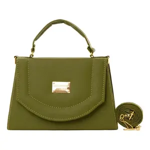 Sac bandoulière pour femme Fana, vert olive, cuir véritable, sangle simple, imperméable, mode, usage quotidien - Product Image 1
