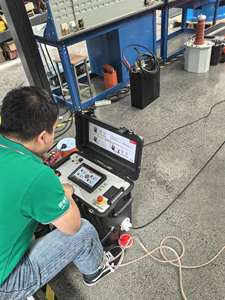 HVHIPOT Sehr nieder frequenter VLF AC DC Hipot für <span class=keywords><strong>System</strong></span> 80kV mit Tan Delta TD und PD <span class=keywords><strong>1</strong></span>% Genauigkeit IP65 Schutz - Product Image 5