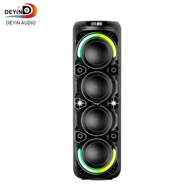 6.5 Inch X 4 OEM Party 30W Power Bass Sound Wireless Speaker for Outdoor Speakers