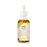 Sérum-Huile Capillaire Végétalien Unique Traitant la Perte de Cheveux avec Gingembre et Romarin, Accélérateur de Croissance Naturel pour le Cuir Chevelu (OEM/ODM Disponible)