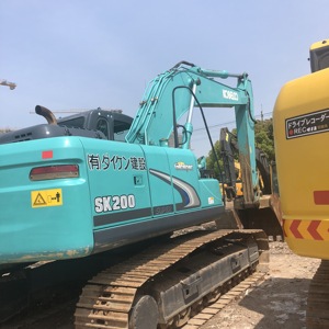 รถขุดโคบี Lco SK200-8 มือสองจากญี่ปุ่น รถขุดโคบี Lco SK200-6 SK200-5 แบบตีนตะขาบมือสองสำหรับขาย - Product Image 6