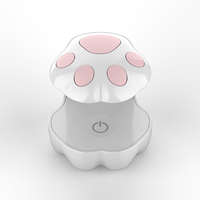 Prix d'usine ODM Portable 180 °   Séchoir à ongles portable rechargeable sans fil avec chargement Type-C, mini lampe UV pour manucure