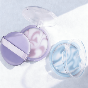 Control de aceite de larga duración, acabado mate resistente al agua, polvo de bálsamo translúcido, sin poros borroso con infusión de minerales - Product Image 1