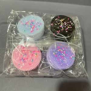 Jouet sensoriel anti-stress Kawaii en forme de biscuits, en TPR, pour enfants et adultes, unisexe - Product Image 2